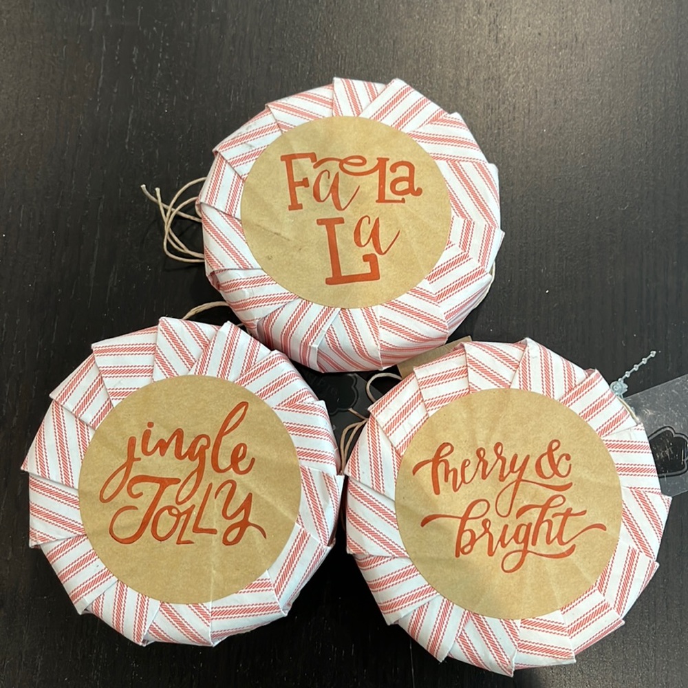 Christmas / Winter Holiday Soap Trio